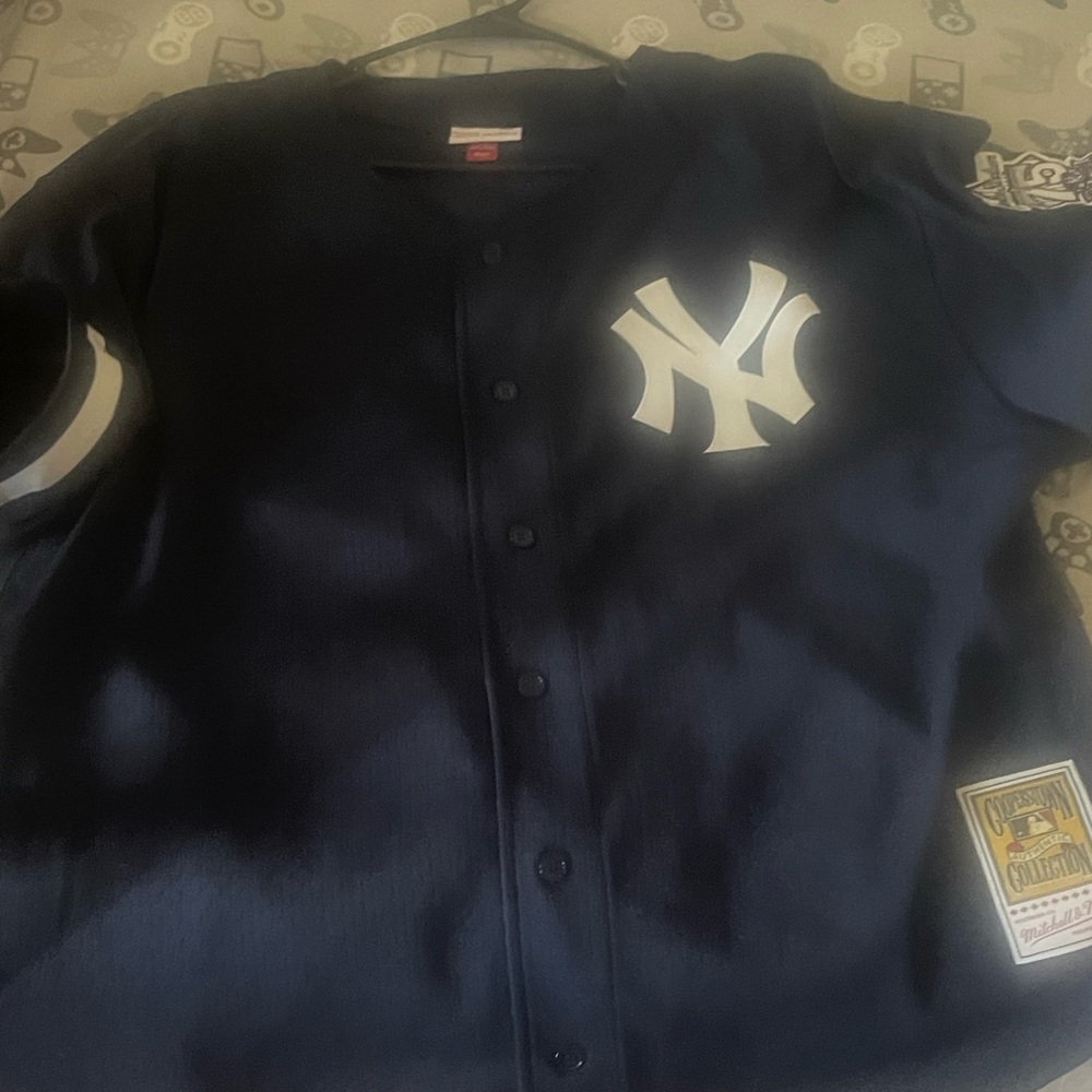 Mitchell & Ness Navy Mariano Rivera batting practice jersey XXL